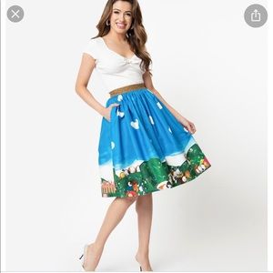 Unique Vintage x Little Golden Books “The Poky Little Puppy” Skirt Size L